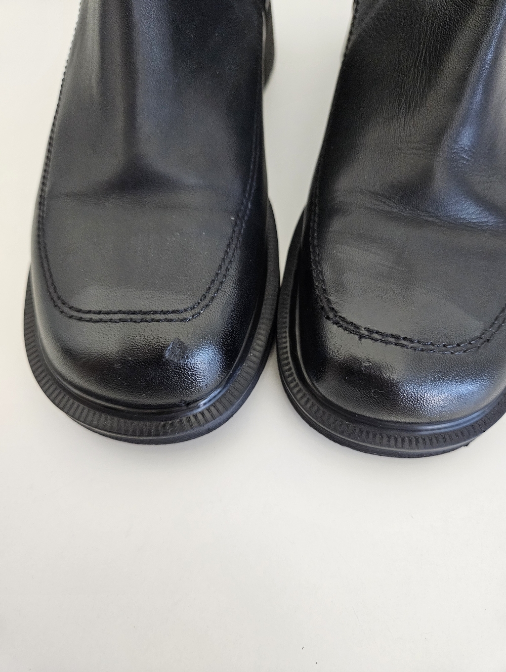 Dr. Martens Vintage 9278 Leather Made in England Black Platform Boots Women US 7 - Picture 7 of 11